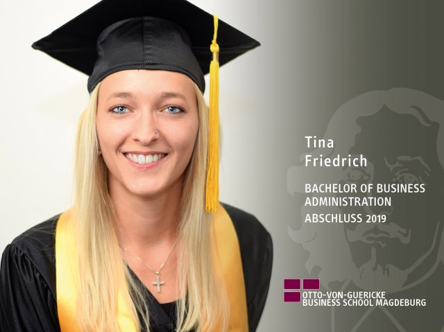 Tina Friedrich (BBA-Abschluss 2019)
